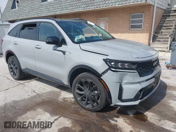 ✅ 2023 Kia Sorento SX • VIN: 5XYRKDLF4PG214163 • Лот: 43294392. Опубликован ранее на IAAI с пробегом 36 333 миль. Бесплатный доступ к архиву аукционных продаж из США и подробный отчёт об истории автомобиля на DreamBid. Изображение 1.