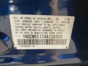 ✅ 2004 Honda Accord DX • VIN: 1HGCM55154A138800 • Lot: 43617472. Listed on IAAI with 35,894 mi. Free auction sales archive from the USA and detailed vehicle history report at DreamBid. Image 9.