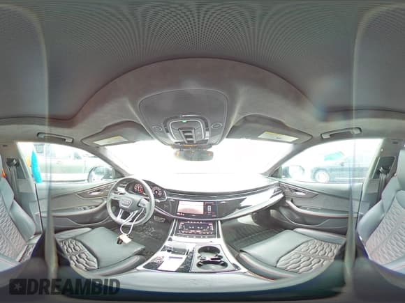 ✅ 2021 Audi RS Q8 • VIN: WU1ARBF19MD005771 • Lot: 59473635. Wystawiony na Copart z przebiegiem 17 608 mil. Bezpłatny archiwum sprzedaży aukcyjnych z USA i szczegółowy raport historii pojazdu na DreamBid. Zdjęcie 16.