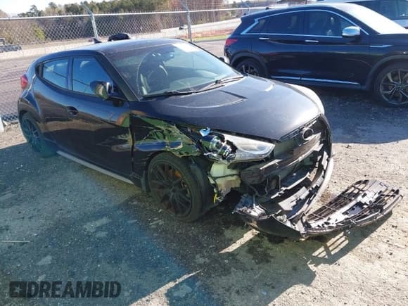 ✅ 2014 Hyundai Veloster Turbo • VIN: KMHTC6AEXEU191276 • Lot: 41838446. Wystawiony na IAAI z przebiegiem 95 057 mil. Bezpłatny archiwum sprzedaży aukcyjnych z USA i szczegółowy raport historii pojazdu na DreamBid. Zdjęcie 1.