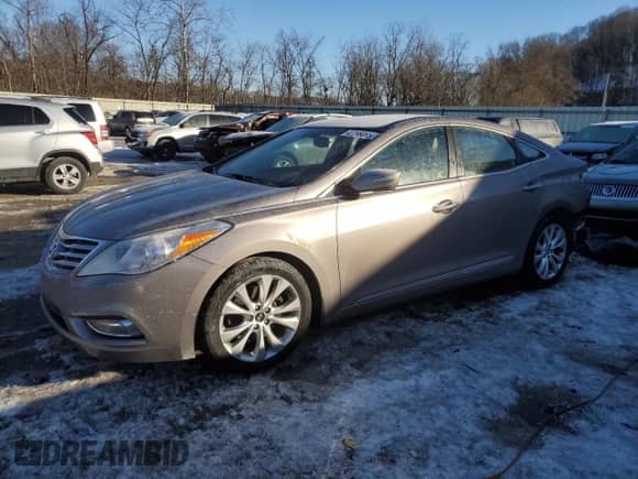 2013 Hyundai Azera с VIN KMHFG4JGXDA221562, выставлен на аукционе Copart как лот 42299065 с пробегом 63 968 миль миль и Списание • Salvage title. История ставок и продаж доступна на DreamBid. Изображение 1.