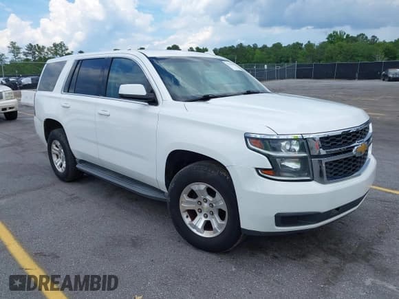 ✅ 2015 Chevrolet Tahoe Commercial • VIN: 1GNLC2EC1FR721538 • Lot: 42274601. Listed on IAAI with 138,991 mi. Free auction sales archive from the USA and detailed vehicle history report at DreamBid. Image 1.