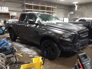 ✅ 2021 Ram 1500 Warlock • VIN: 1C6RR7GT4MS507524 • Lot: 41613424. Listed on IAAI with 65,701 mi. Free auction sales archive from the USA and detailed vehicle history report at DreamBid. Image 1.