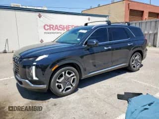 2024 Hyundai Palisade SEL z VIN KM8R44GE3RU691322, wystawiony jako Copart lot #67681205 z przebiegiem 13 191 mil mil oraz Szkoda całkowita • Salvage title. Historia ofert i sprzedaży dostępna na DreamBid. Obrazek 1.