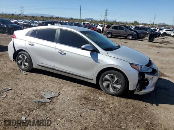 2017 Hyundai Ioniq SEL с VIN KMHC75LC5HU056799, выставлен на аукционе Copart как лот 79114684 с пробегом Не указан миль и Списание • Salvage title. История ставок и продаж доступна на DreamBid. Изображение 4.