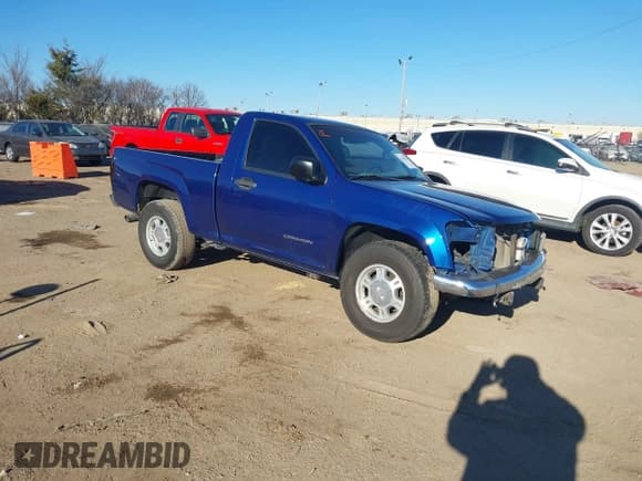 ✅ 2005 GMC Canyon SL Z85 • VIN: 1GTCS148X58262243 • Lot: 41400130. Listed on IAAI with 225,615 mi. Free auction sales archive from the USA and detailed vehicle history report at DreamBid. Image 1.