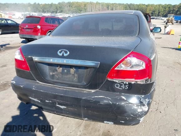 ✅ 2002 Infiniti Q45 • VIN: JNKBF01A82M004421 • Lot: 43453315. Listed on IAAI with 204,712 mi. Free auction sales archive from the USA and detailed vehicle history report at DreamBid. Image 4.