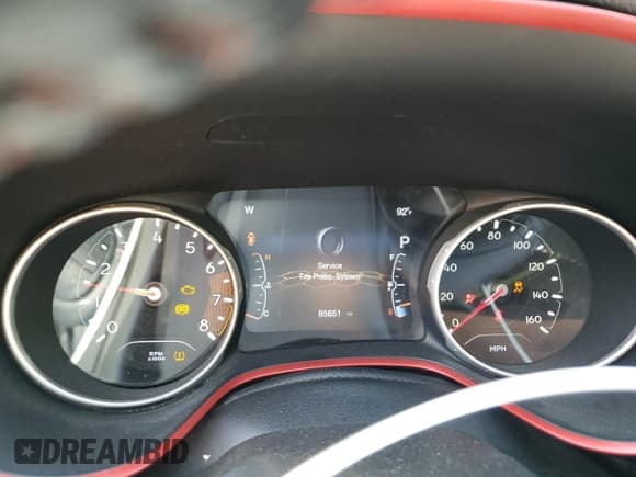 ✅ 2020 Jeep Compass Trailhawk • VIN: 3C4NJDDBXLT177877 • Лот: 70697335. Опубликован ранее на Copart с пробегом 95 651 миль. Бесплатный доступ к архиву аукционных продаж из США и подробный отчёт об истории автомобиля на DreamBid. Изображение 9.