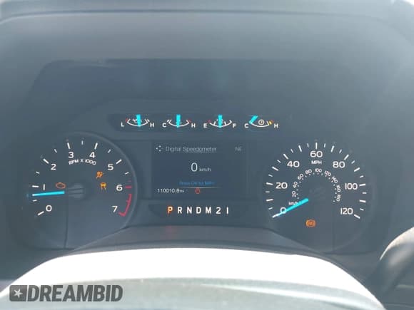 ✅ 2017 Ford F-150 XL • VIN: 1FTEW1CP6HKE19361 • Lot: 42744329. Listed on IAAI with 110,010 mi. Free auction sales archive from the USA and detailed vehicle history report at DreamBid. Image 7.