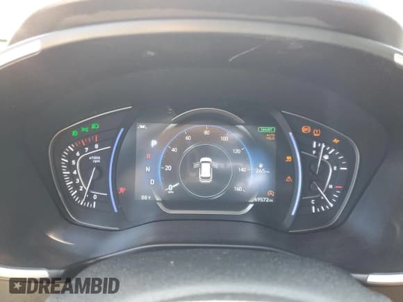 ✅ 2019 Hyundai Santa Fe Limited • VIN: 5NMS53AA9KH069811 • Lot: 48201013. Wystawiony na Copart z przebiegiem 69 572 mil. Bezpłatny archiwum sprzedaży aukcyjnych z USA i szczegółowy raport historii pojazdu na DreamBid. Zdjęcie 9.