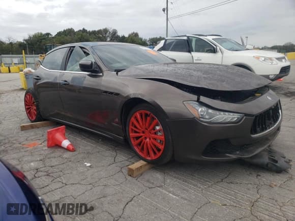 ✅ 2014 Maserati Ghibli S Q4 • VIN: ZAM57RTA0E1124003 • Лот: 82273755. Опубликован ранее на Copart с пробегом Не указан. Бесплатный доступ к архиву аукционных продаж из США и подробный отчёт об истории автомобиля на DreamBid. Изображение 4.