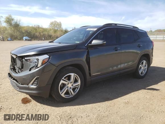 ✅ 2018 GMC Terrain SLE • VIN: 3GKALMEX3JL204731 • Lot: 86307905. Listed on Copart with 105,758 mi. Free auction sales archive from the USA and detailed vehicle history report at DreamBid. Image 1.