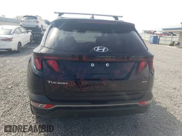 2024 Hyundai Tucson SEL with VIN 5NMJBCDE5RH385672, listed as a Copart auction lot 50835655 with 20,684 mi miles and Salvage title. Bid and sale history available at DreamBid. Image 6.