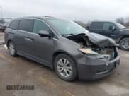 ✅ 2014 Honda Odyssey EX-L • VIN: 5FNRL5H66EB056361 • Lot: 43682158. Wystawiony na IAAI z przebiegiem 216 139 mil. Bezpłatny archiwum sprzedaży aukcyjnych z USA i szczegółowy raport historii pojazdu na DreamBid. Zdjęcie 1.