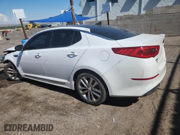 ✅ 2014 Kia Optima SXL Turbo • VIN: 5XXGR4A60EG349776 • Lot: 69845245. Listed on Copart with 142,885 mi. Free auction sales archive from the USA and detailed vehicle history report at DreamBid. Image 2.