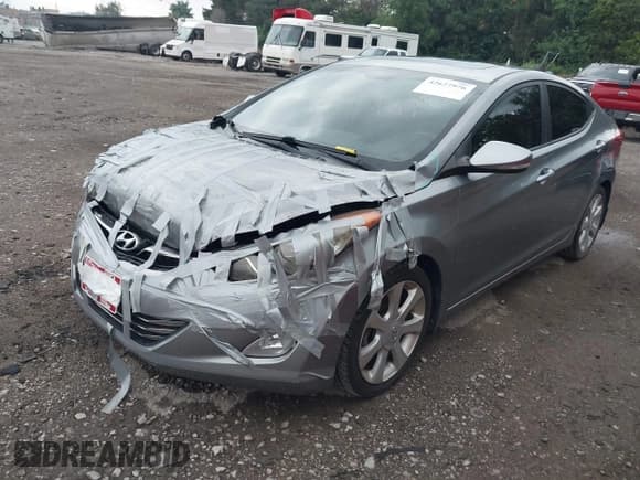 ✅ 2013 Hyundai Elantra Limited • VIN: KMHDH4AEXDU946919 • Лот: 42627976. Опубликован ранее на IAAI с пробегом 128 142 миль. Бесплатный доступ к архиву аукционных продаж из США и подробный отчёт об истории автомобиля на DreamBid. Изображение 2.