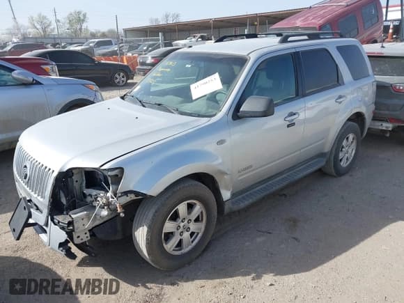 ✅ 2008 Mercury Mariner • VIN: 4M2CU81188KJ08352 • Lot: 41790253. Listed on IAAI with 133,189 mi. Free auction sales archive from the USA and detailed vehicle history report at DreamBid. Image 2.