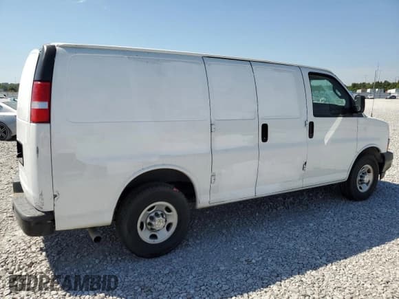 ✅ 2021 Chevrolet Express Cargo • VIN: 1GCWGAF77M1159386 • Lot: 80967735. Listed on Copart with 75,761 mi. Free auction sales archive from the USA and detailed vehicle history report at DreamBid. Image 3.