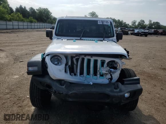 ✅ 2022 Jeep Wrangler Unlimited Sport Altitude • VIN: 1C4HJXDN0NW132386 • Лот: 61382185. Опубликован ранее на Copart с пробегом 65 673 миль. Бесплатный доступ к архиву аукционных продаж из США и подробный отчёт об истории автомобиля на DreamBid. Изображение 5.