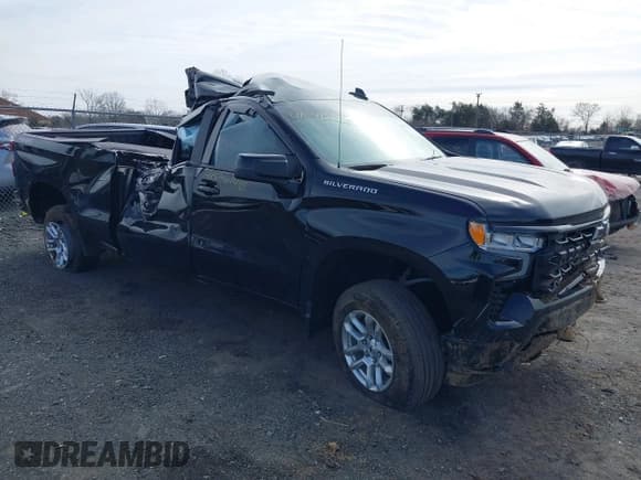 ✅ 2024 Chevrolet Silverado 1500 RST • VIN: 3GCUDEED0RG203753 • Lot: 41596146. Listed on IAAI with 36,879 mi. Free auction sales archive from the USA and detailed vehicle history report at DreamBid. Image 1.
