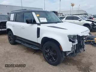 ✅ 2023 Land Rover Defender X-Dynamic SE • VIN: SALE27EUXP2114986 • Lot: 42302857. Listed on IAAI with 29,384 mi. Free auction sales archive from the USA and detailed vehicle history report at DreamBid. Image 1.
