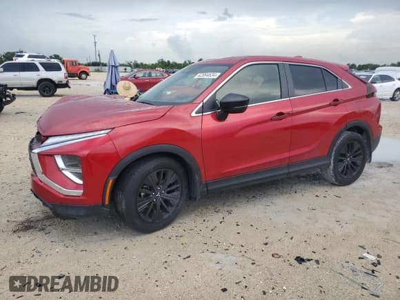 ✅ 2022 Mitsubishi Eclipse Cross LE • VIN: JA4ASVAA3NZ060208 • Lot: 62894634. Listed on Copart with 74,139 mi. Free auction sales archive from the USA and detailed vehicle history report at DreamBid. Image 1.
