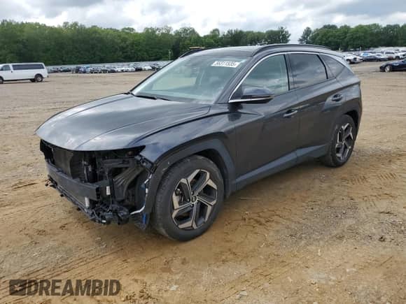 2022 Hyundai Tucson Limited with VIN 5NMJE3AE1NH118356, listed as a Copart auction lot 56311535 with 46,223 mi miles and Salvage title. Bid and sale history available at DreamBid. Image 1.