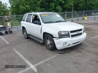 2008 Chevrolet TrailBlazer Fleet 2FL с VIN 1GNDT13SX82222743, выставлен на аукционе IAAI как лот 42295821 с пробегом 162 520 миль миль и . История ставок и продаж доступна на DreamBid. Изображение 1.