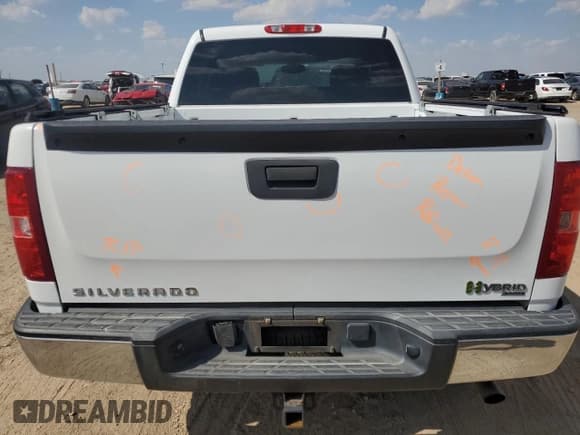 ✅ 2009 Chevrolet Silverado 1500 • VIN: 2GCFK135991117837 • Lot: 68920914. Listed on Copart with 172,039 mi. Free auction sales archive from the USA and detailed vehicle history report at DreamBid. Image 6.