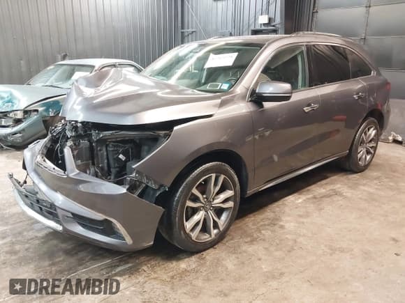 ✅ 2019 Acura MDX Advance • VIN: 5J8YD4H87KL029538 • Lot: 42265228. Listed on IAAI with 91,657 mi. Free auction sales archive from the USA and detailed vehicle history report at DreamBid. Image 2.