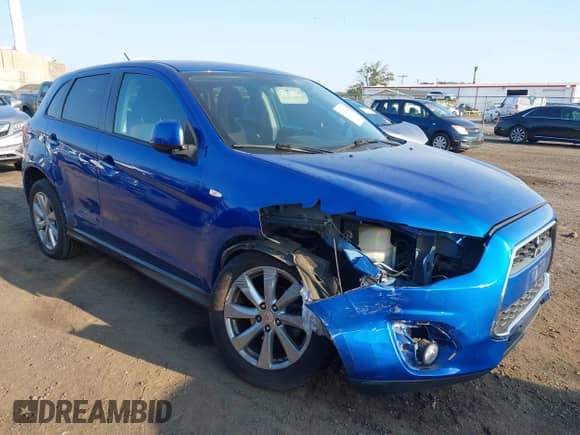 2015 Mitsubishi Outlander ES with VIN 4A4AP3AU7FE057576, listed as a IAAI auction lot 43251447 with 69,610 mi miles and . Bid and sale history available at DreamBid. Image 1.