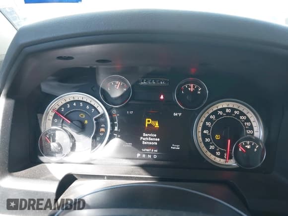 ✅ 2019 Ram 1500 SLT • VIN: 1C6RR7LT4KS527193 • Lot: 43576694. Listed on IAAI with 147,607 mi. Free auction sales archive from the USA and detailed vehicle history report at DreamBid. Image 7.