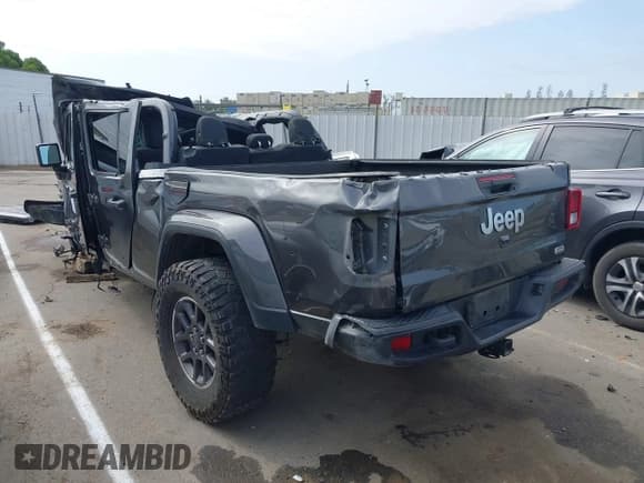 ✅ 2021 Jeep Gladiator Overland • VIN: 1C6HJTFG4ML595078 • Лот: 42046034. Опубликован ранее на IAAI с пробегом 61 127 миль. Бесплатный доступ к архиву аукционных продаж из США и подробный отчёт об истории автомобиля на DreamBid. Изображение 3.