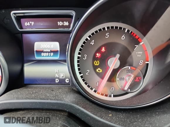 ✅ 2016 Mercedes-Benz CLA 250 • VIN: WDDSJ4EB5GN376011 • Lot: 81336265. Wystawiony na Copart z przebiegiem 98 919 mil. Bezpłatny archiwum sprzedaży aukcyjnych z USA i szczegółowy raport historii pojazdu na DreamBid. Zdjęcie 9.