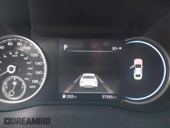 ✅ 2023 Genesis G70 2.0T • VIN: KMTG34TA3PU129307 • Lot: 41636981. Listed on IAAI with 37,593 mi. Free auction sales archive from the USA and detailed vehicle history report at DreamBid. Image 16.