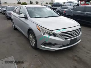 ✅ 2016 Hyundai Sonata SE • VIN: 5NPE24AF6GH281390 • Лот: 43756485. Опубликован ранее на IAAI с пробегом 153 612 миль. Бесплатный доступ к архиву аукционных продаж из США и подробный отчёт об истории автомобиля на DreamBid. Изображение 1.