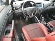 ✅ 2016 Hyundai Veloster Turbo • VIN: KMHTC6AE0GU302789 • Lot: 58086874. Listed on Copart with 75,224 mi. Free auction sales archive from the USA and detailed vehicle history report at DreamBid. Image 8.