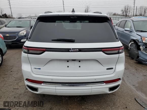 ✅ 2022 Jeep Grand Cherokee Overland • VIN: 1C4RJYD68N8759747 • Lot: 81474773. Listed on Copart with 12,506 mi. Free auction sales archive from the USA and detailed vehicle history report at DreamBid. Image 6.