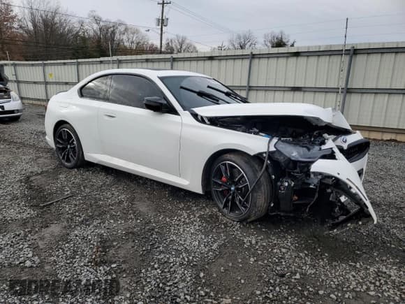 ✅ 2025 BMW 2 Series M240i xDrive • VIN: 3MW53CM07S8E93562 • Lot: 93561075. Listed on Copart with Not provided. Free auction sales archive from the USA and detailed vehicle history report at DreamBid. Image 4.