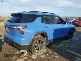 ✅ 2025 Chevrolet Equinox AWD RS • VIN: 3GNAXTEG3SL234122 • Lot: 51245185. Wystawiony na Copart z przebiegiem 114 mil. Bezpłatny archiwum sprzedaży aukcyjnych z USA i szczegółowy raport historii pojazdu na DreamBid. Zdjęcie 3.