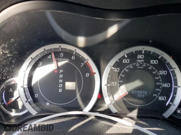 ✅ 2012 Acura TSX • VIN: JH4CW2H52CC004561 • Лот: 71459135. Опубликован ранее на Copart с пробегом 74 876 миль. Бесплатный доступ к архиву аукционных продаж из США и подробный отчёт об истории автомобиля на DreamBid. Изображение 9.