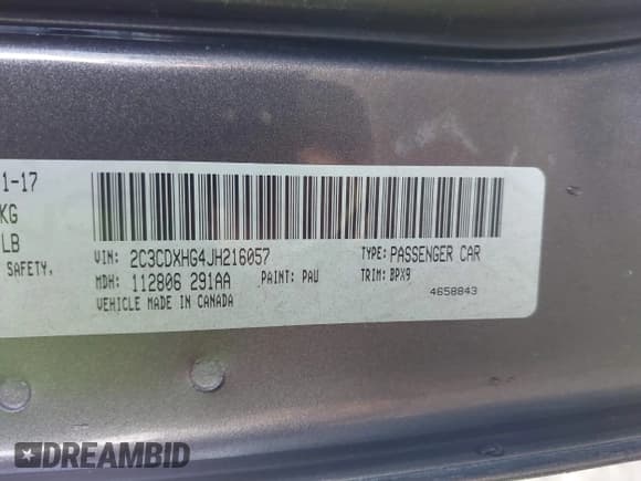 ✅ 2018 Dodge Charger SXT Plus • VIN: 2C3CDXHG4JH216057 • Лот: 43767686. Опубликован ранее на IAAI с пробегом 113 964 миль. Бесплатный доступ к архиву аукционных продаж из США и подробный отчёт об истории автомобиля на DreamBid. Изображение 9.