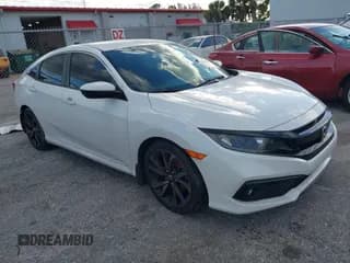 ✅ 2020 Honda Civic Sport • VIN: 19XFC2F85LE005197 • Lot: 43582449. Wystawiony na IAAI z przebiegiem 41 657 mil. Bezpłatny archiwum sprzedaży aukcyjnych z USA i szczegółowy raport historii pojazdu na DreamBid. Zdjęcie 1.
