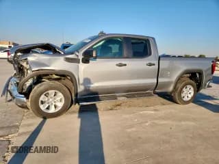 ✅ 2023 GMC Sierra 1500 Pro • VIN: 1GTRHAEK4PZ270435 • Лот: 83846195. Опубликован ранее на Copart с пробегом Не указан. Бесплатный доступ к архиву аукционных продаж из США и подробный отчёт об истории автомобиля на DreamBid. Изображение 1.