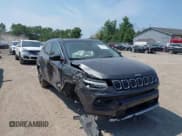 ✅ 2022 Jeep Compass Limited • VIN: 3C4NJDCB3NT201019 • Lot: 42924597. Listed on IAAI with 66,756 mi. Free auction sales archive from the USA and detailed vehicle history report at DreamBid. Image 1.