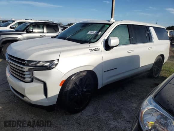 ✅ 2021 Chevrolet Suburban High Country • VIN: 1GNSKGKL8MR318850 • Lot: 75041854. Wystawiony na Copart z przebiegiem Nie podano. Bezpłatny archiwum sprzedaży aukcyjnych z USA i szczegółowy raport historii pojazdu na DreamBid. Zdjęcie 1.