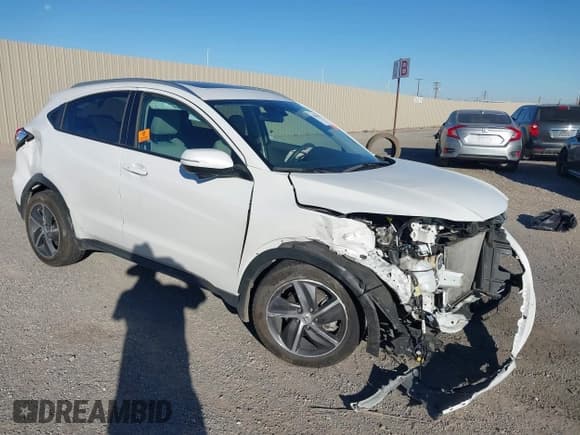 ✅ 2022 Honda HR-V EX • VIN: 3CZRU5H54NM738214 • Лот: 43641307. Опубликован ранее на IAAI с пробегом 19 020 миль. Бесплатный доступ к архиву аукционных продаж из США и подробный отчёт об истории автомобиля на DreamBid. Изображение 1.