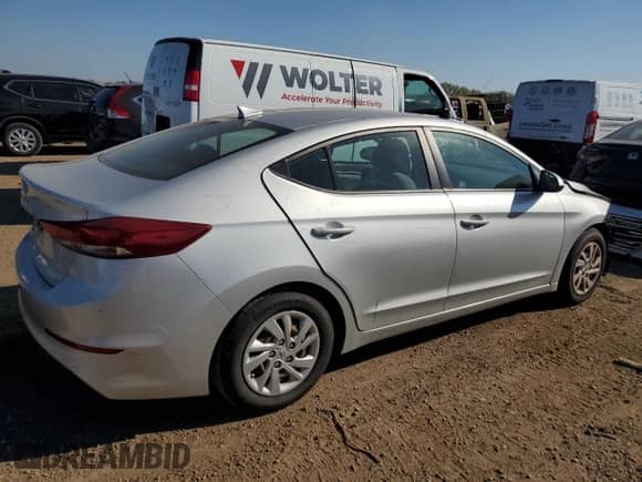 2017 Hyundai Elantra SE с VIN 5NPD74LF8HH112421, выставлен на аукционе Copart как лот 83797985 с пробегом 62 879 миль миль и Списание • Salvage title. История ставок и продаж доступна на DreamBid. Изображение 3.