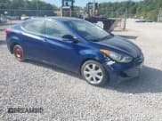 ✅ 2013 Hyundai Elantra GLS • VIN: KMHDH4AE2DU875733 • Lot: 43217340. Listed on IAAI with 165,506 mi. Free auction sales archive from the USA and detailed vehicle history report at DreamBid. Image 1.