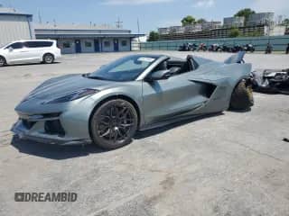 2023 Chevrolet Corvette 3LZ с VIN 1G1YF3D38P5603002, выставлен на аукционе Copart как лот 68337645 с пробегом 4 100 миль миль и Списание • Salvage title. История ставок и продаж доступна на DreamBid. Изображение 1.